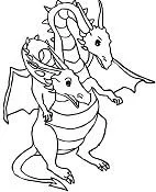 Dragon Coloring Pages 52