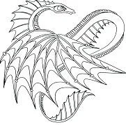 Dragon Coloring Pages 54