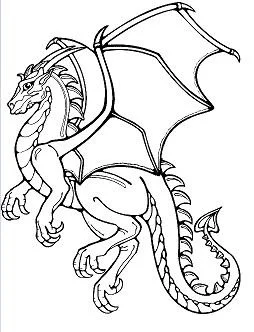 Dragon Coloring Pages 56