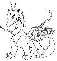 Dragon Coloring Pages 57