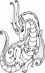 Dragones Para Colorear 68