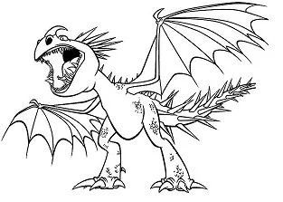 Dragones Para Colorear 72