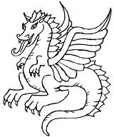 Dragones Para Colorear 77