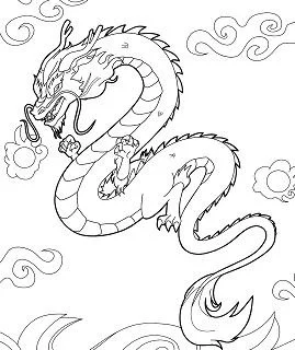 Desenhos de Dragon Para Colorir 79