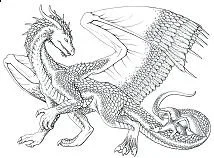 Dragon Coloring Pages 85