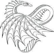 Dragon Coloring Pages 89