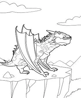 Desenhos de Dragon Para Colorir 92