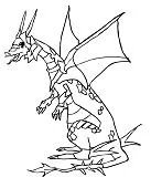 Dragones Para Colorear 95