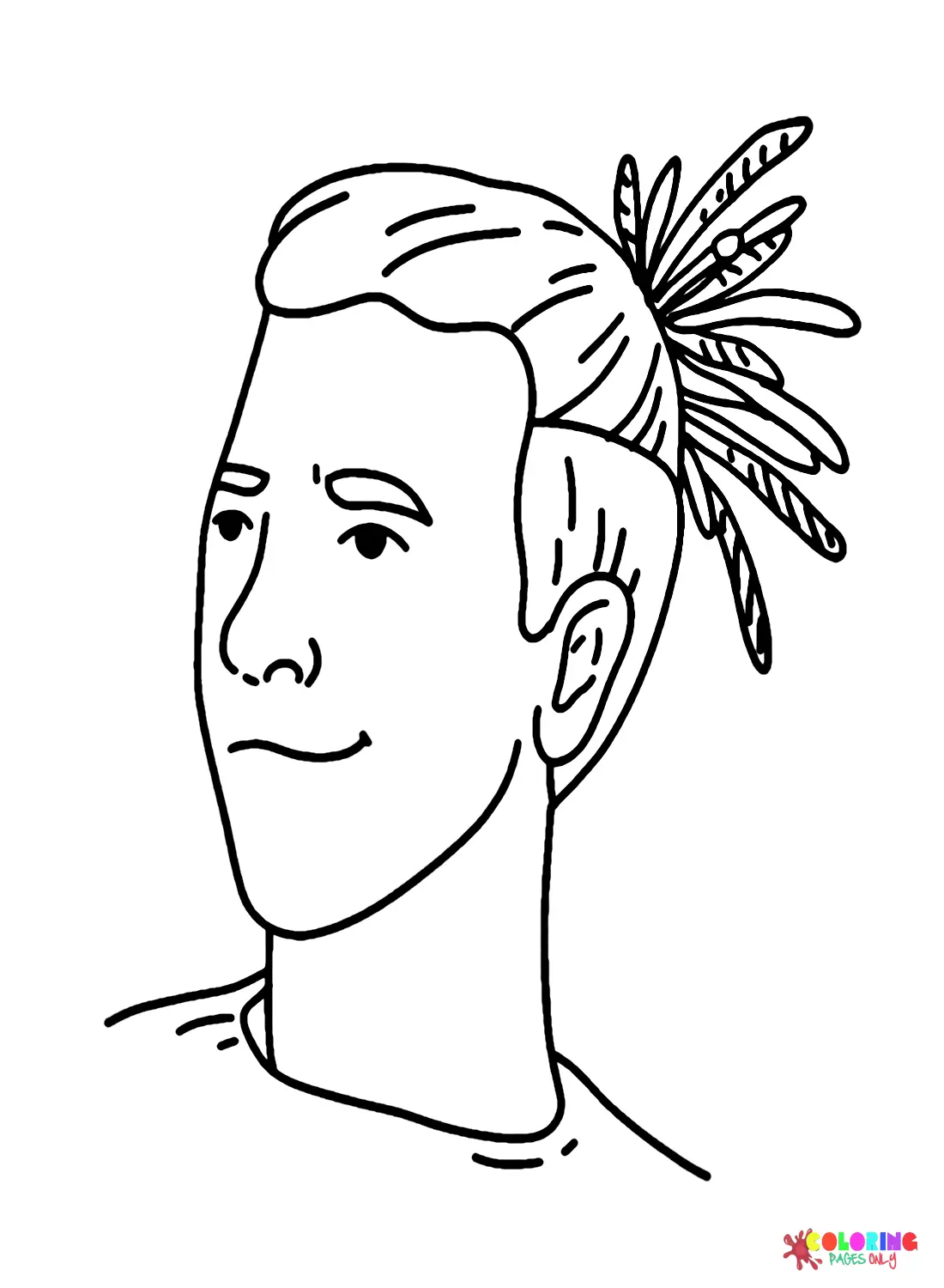 Dreadlocks Coloring Pages 12