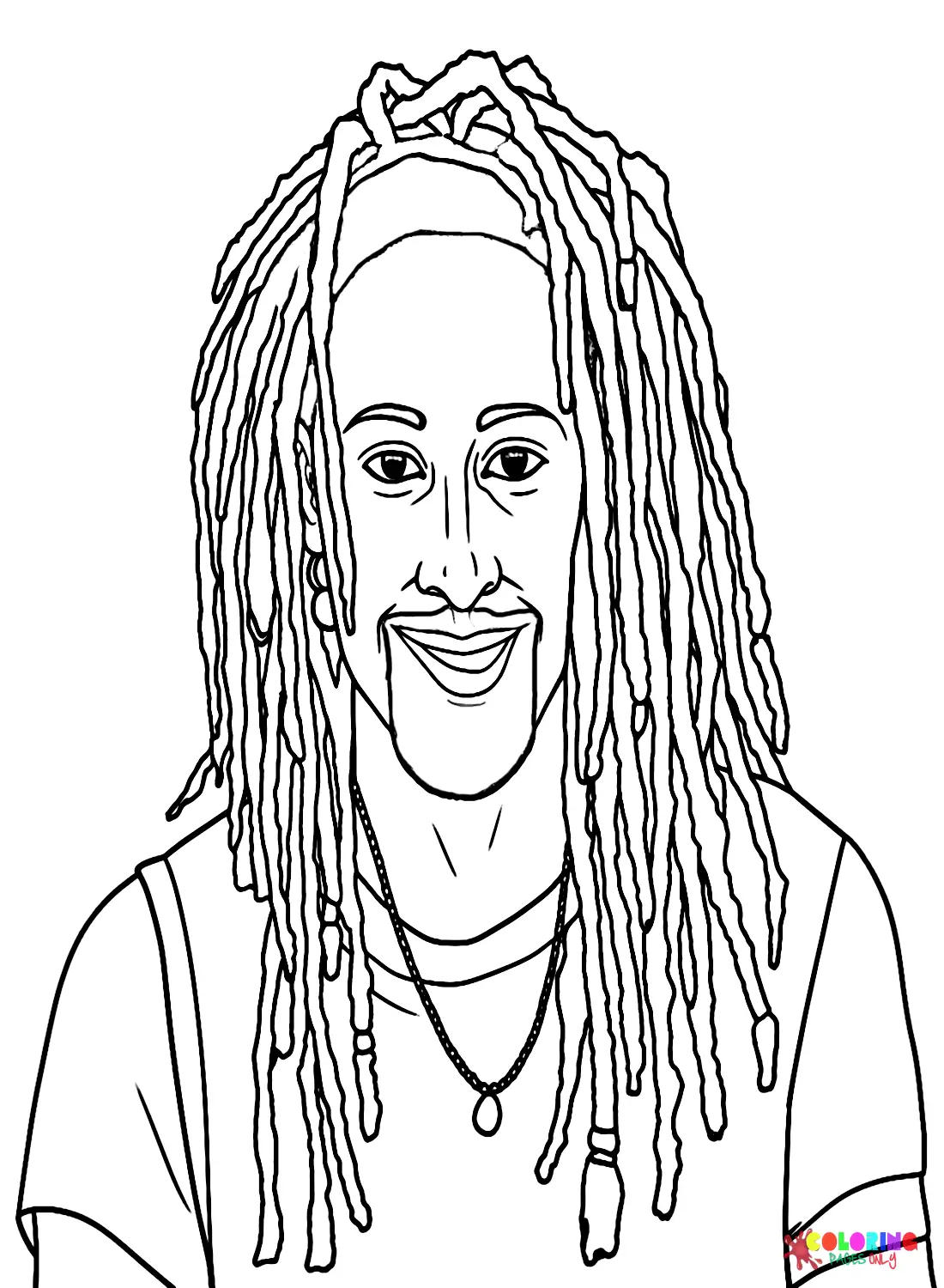 Dreadlocks Coloring Pages 20