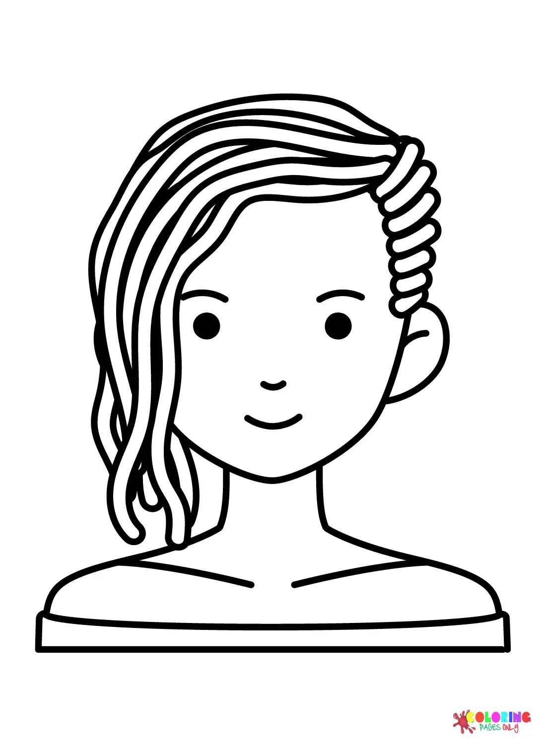 Dreadlocks Coloring Pages