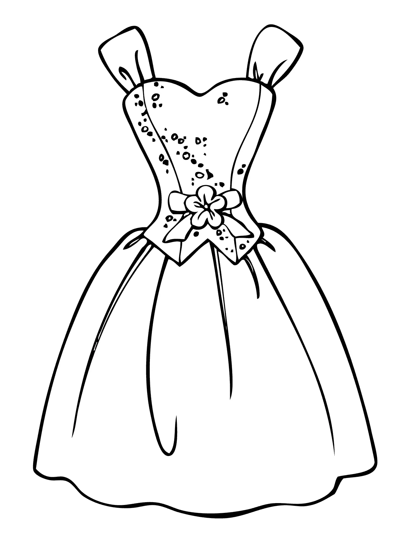 Desenhos de Dress Para Colorir 40