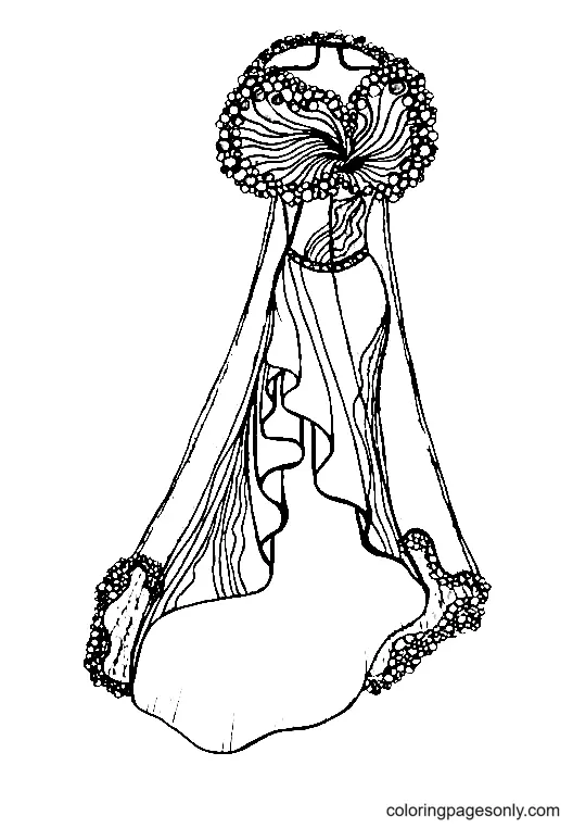 Dress Coloring Pages 64