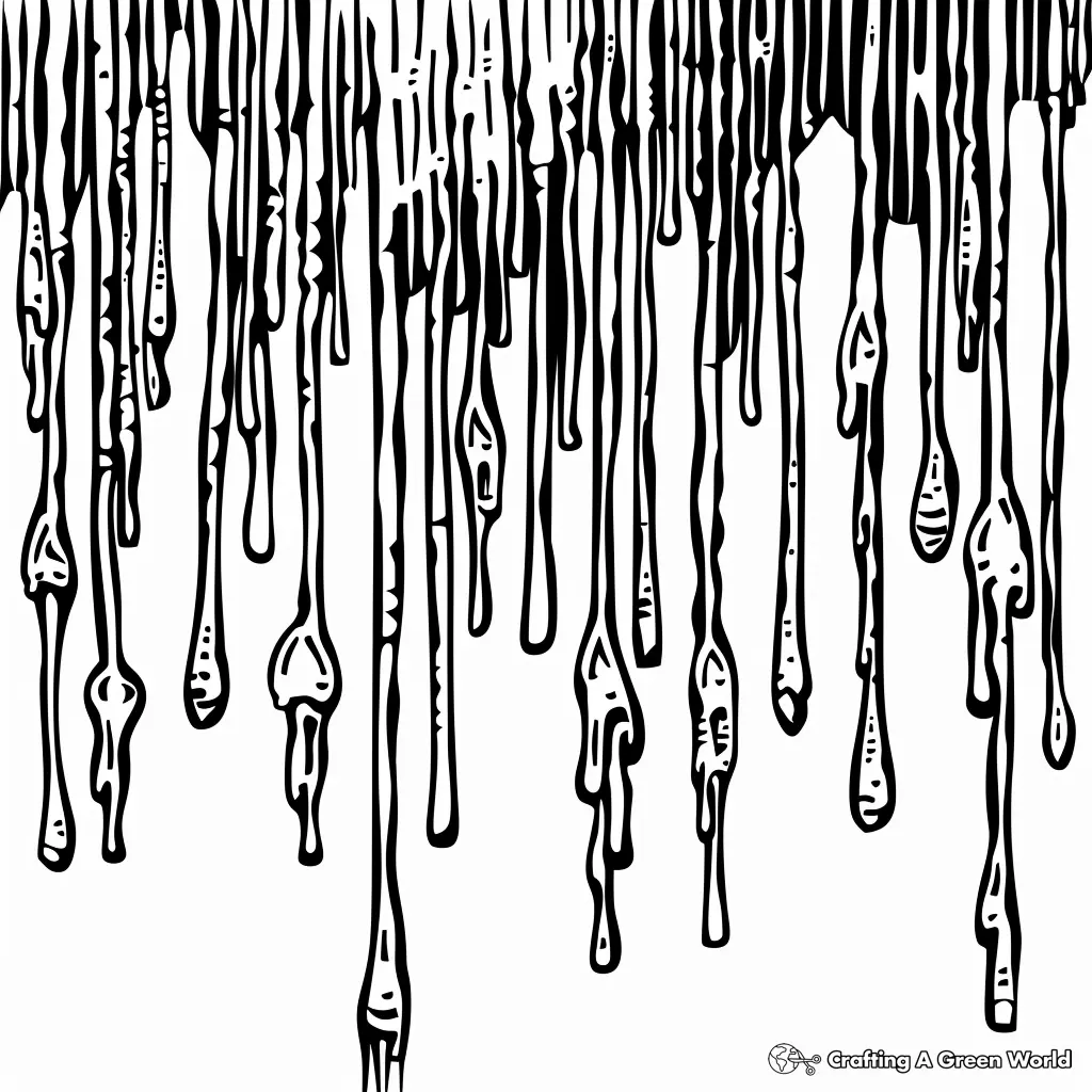 Drip Para Colorir 25