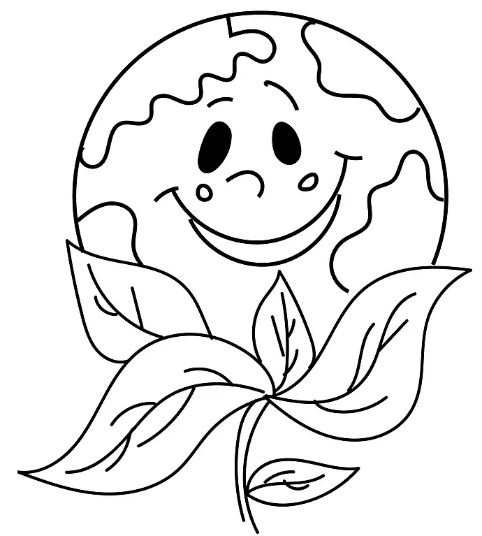 Earth Coloring Pages 15