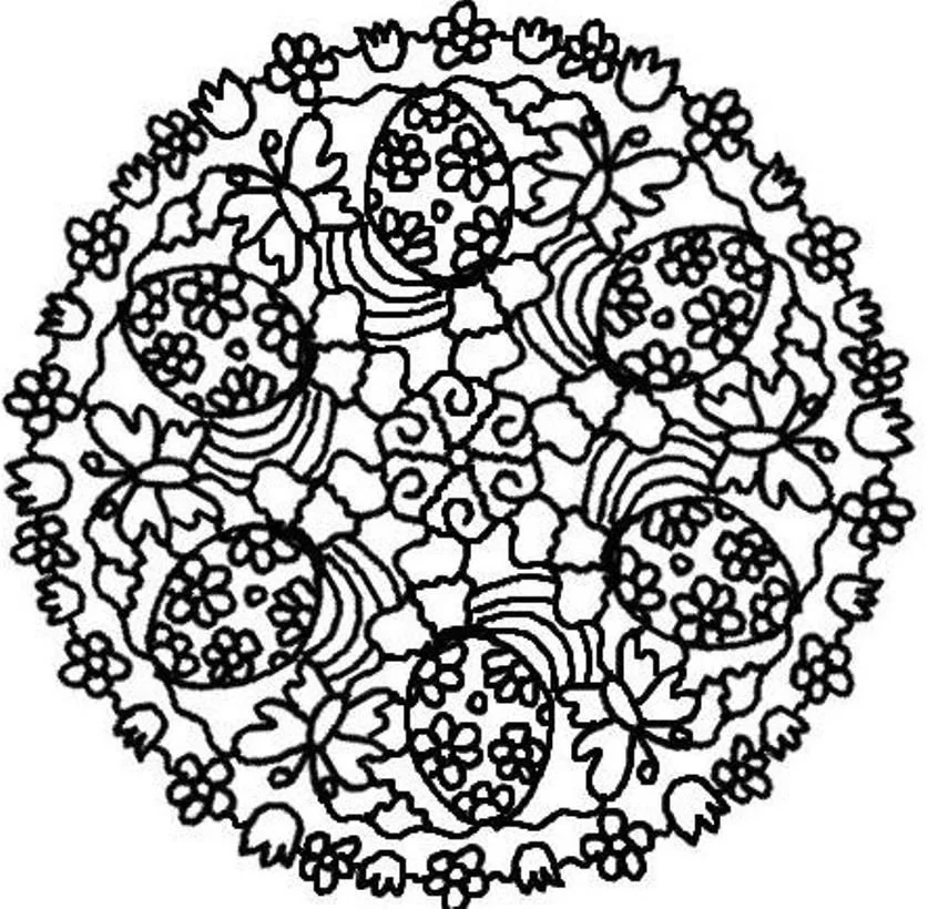 Pascoa para colorir 100