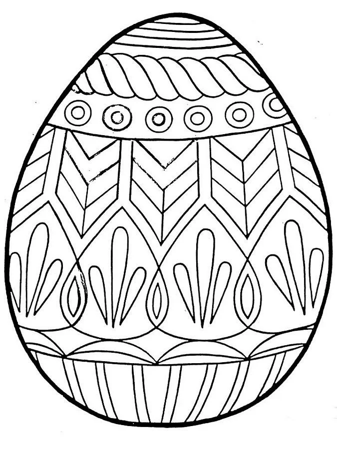 Easter Coloring Pages 144