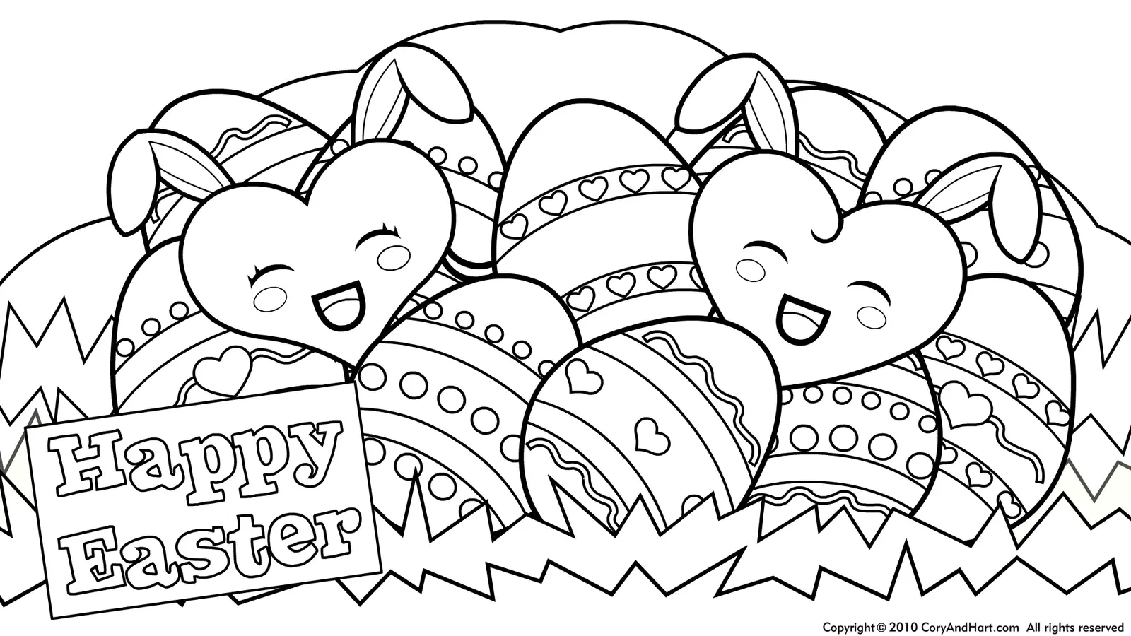 Easter Coloring Pages 161