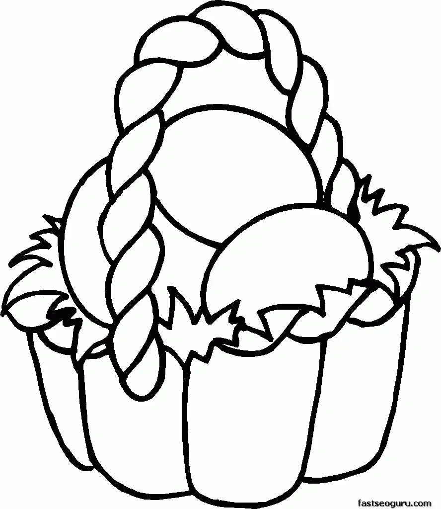 Easter Coloring Pages 164