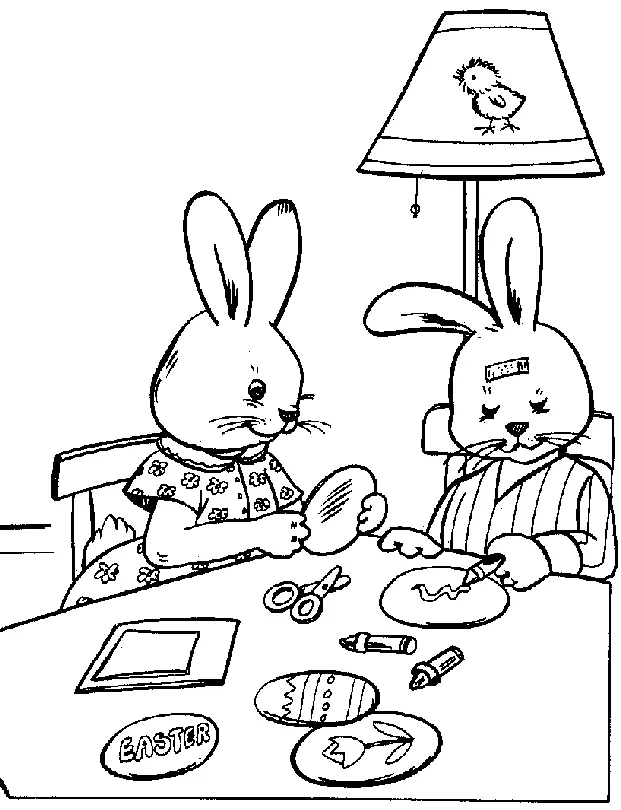 Easter Coloring Pages 184