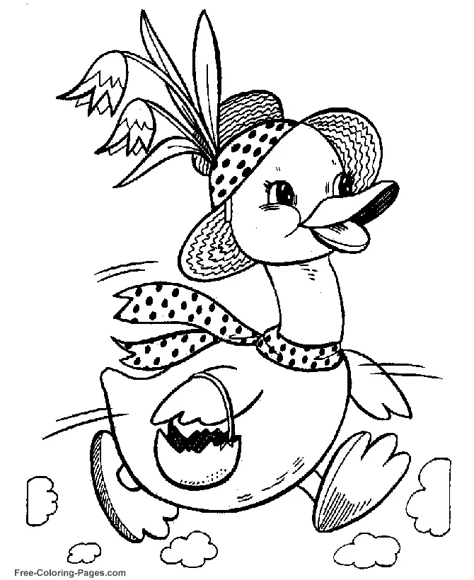 Easter Coloring Pages 189