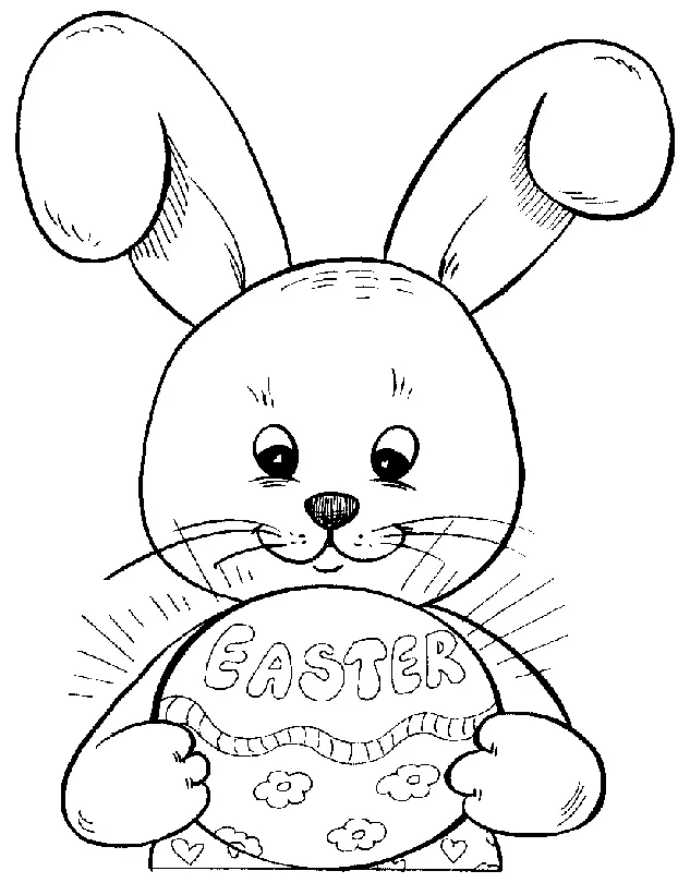 Easter Coloring Pages 196