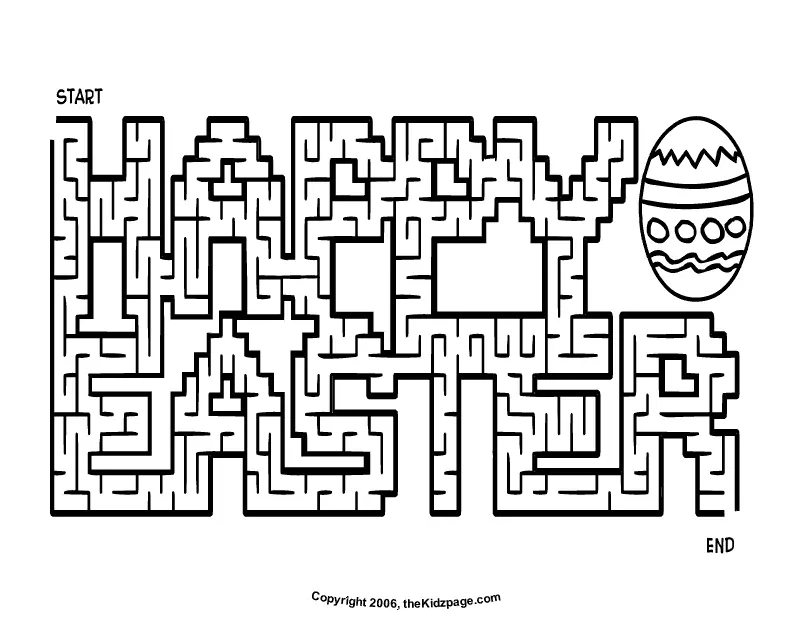 Easter Coloring Pages 217