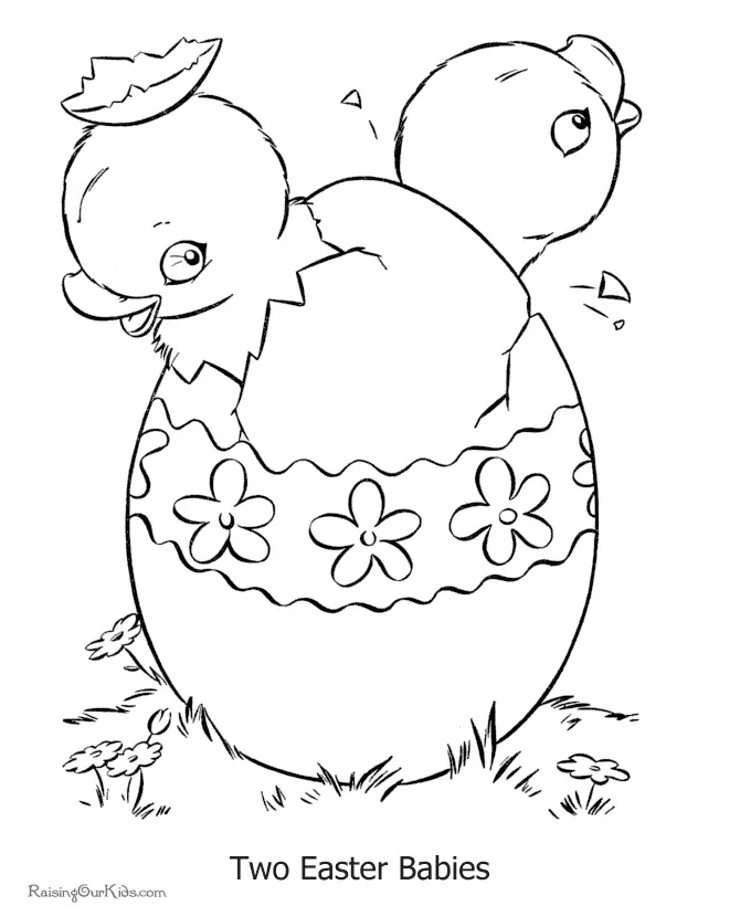 Easter Coloring Pages 233