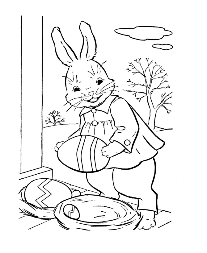 Easter Coloring Pages 234