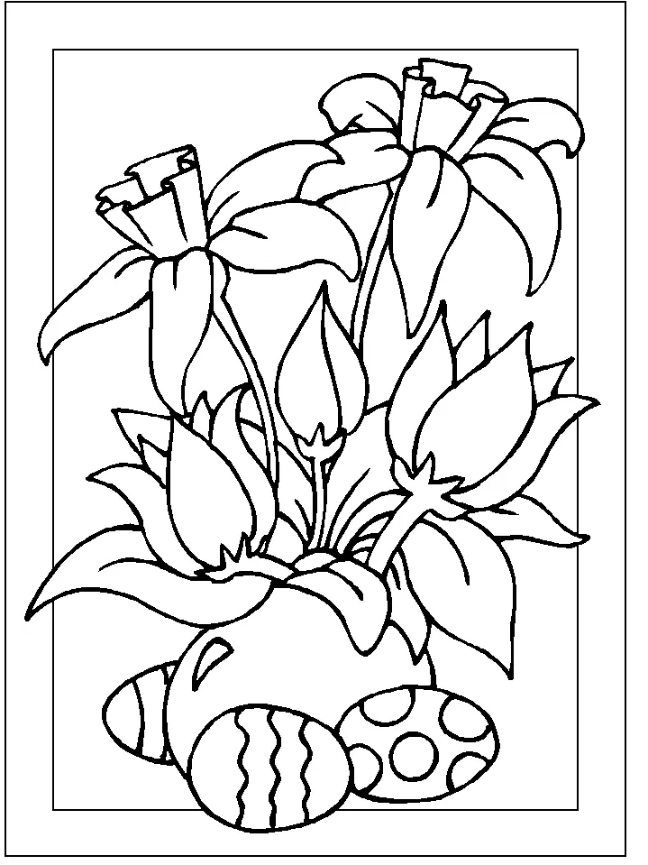 Easter Coloring Pages 237