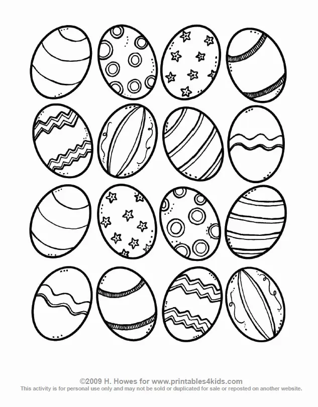 Easter Coloring Pages 246