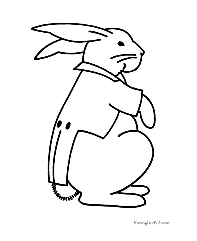 Easter Coloring Pages 258