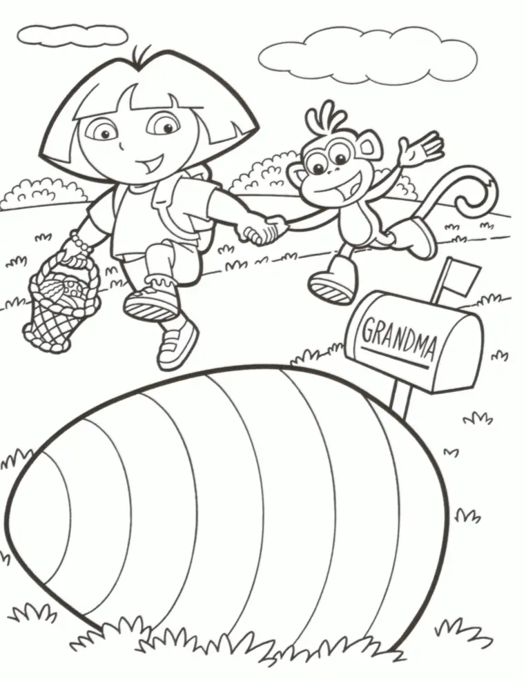 Pascoa para colorir 264