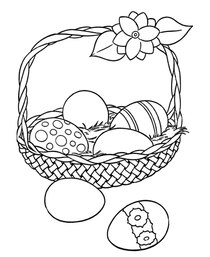 Easter Coloring Pages 272