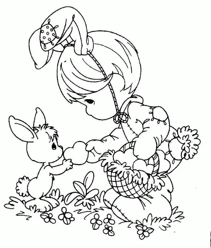 Easter Coloring Pages 313