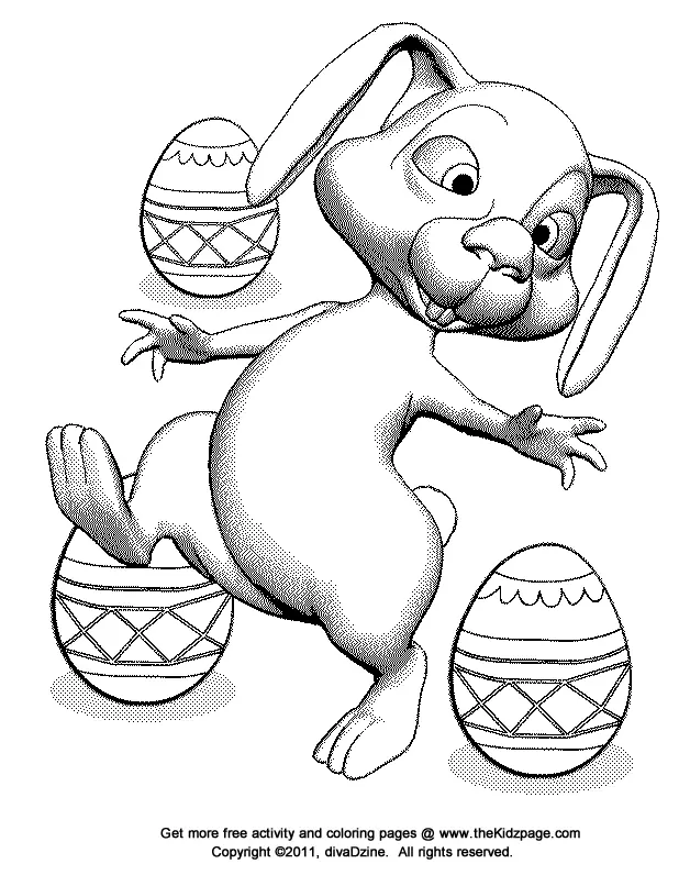 Easter Coloring Pages 334