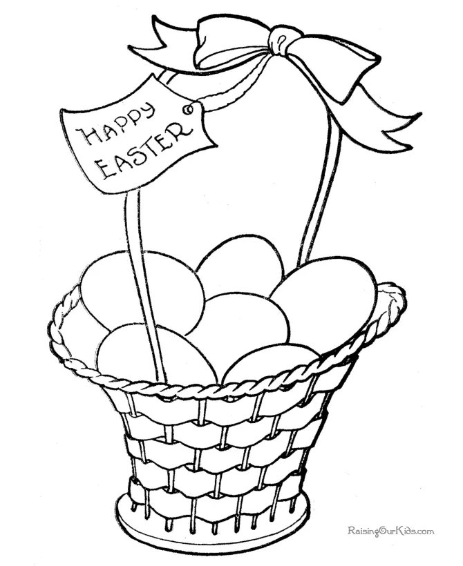 Easter Coloring Pages 66
