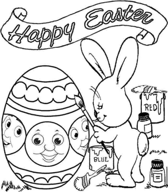Easter Coloring Pages 74