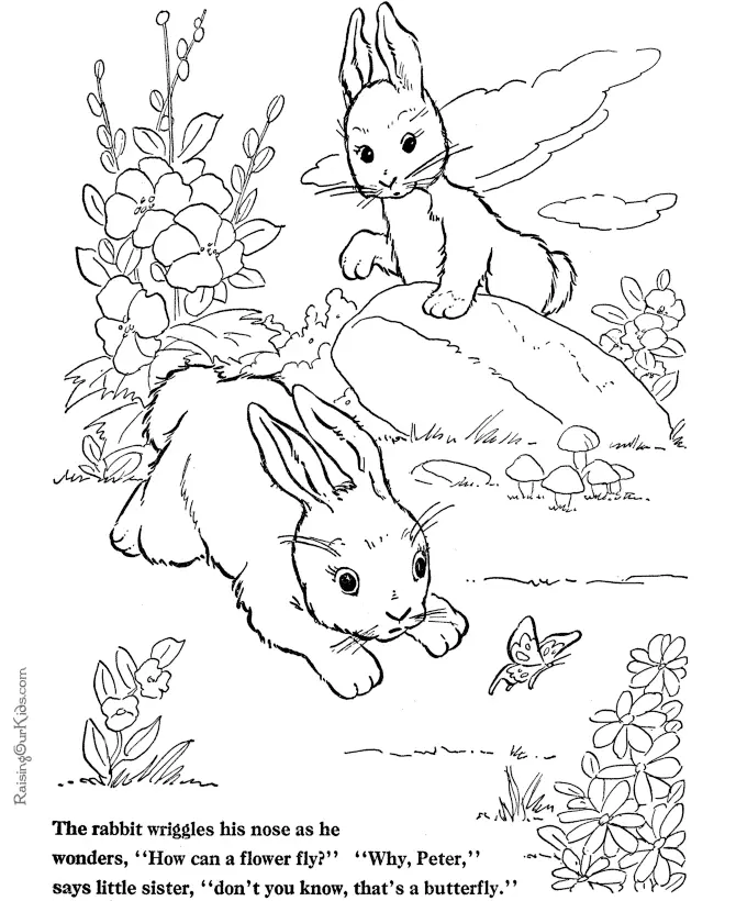 Easter Coloring Pages 91