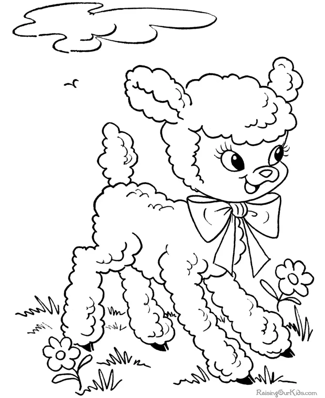 Easter Coloring Pages 92
