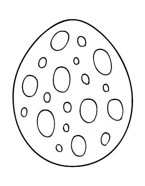 Huevos Pascua Para Colorear 107