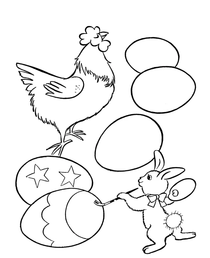 Desenhos de Ovos de Pascoa Para Colorir 57