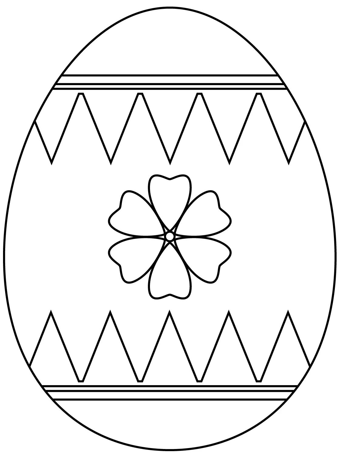 Easter Eggs Coloring Pages 76