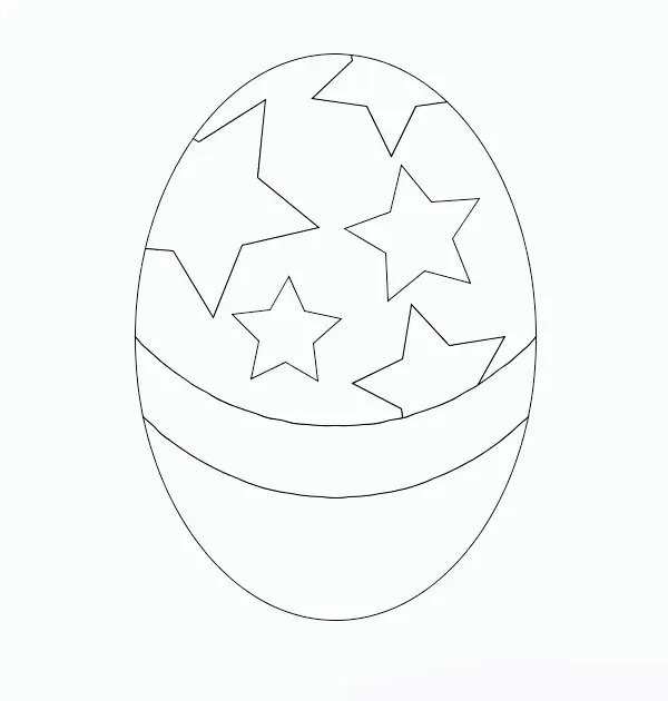 Huevos Pascua Para Colorear 97