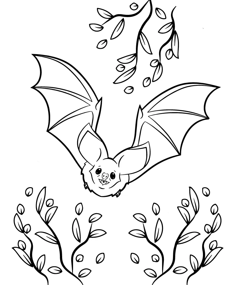 Easy Cute Halloween Coloring pages 17