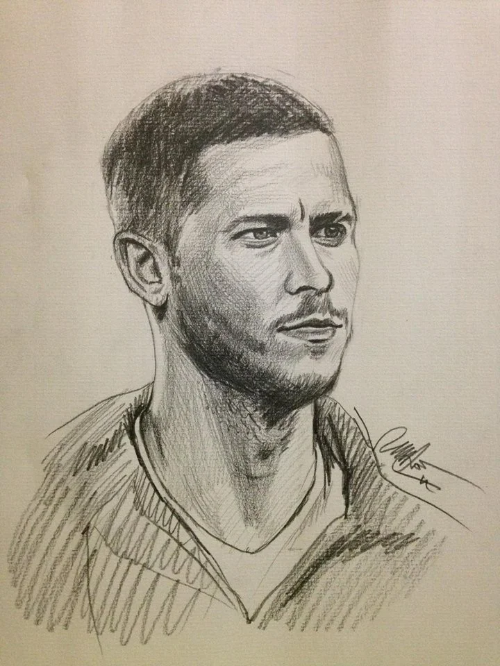 Desenhos de Eden Hazard Para Colorir 5