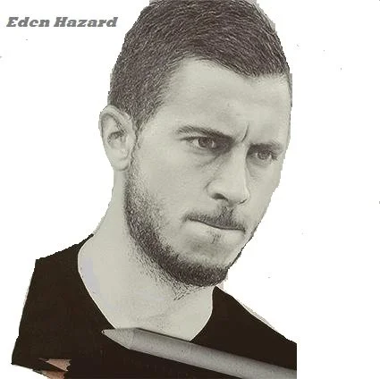 Desenhos de Eden Hazard Para Colorir 6