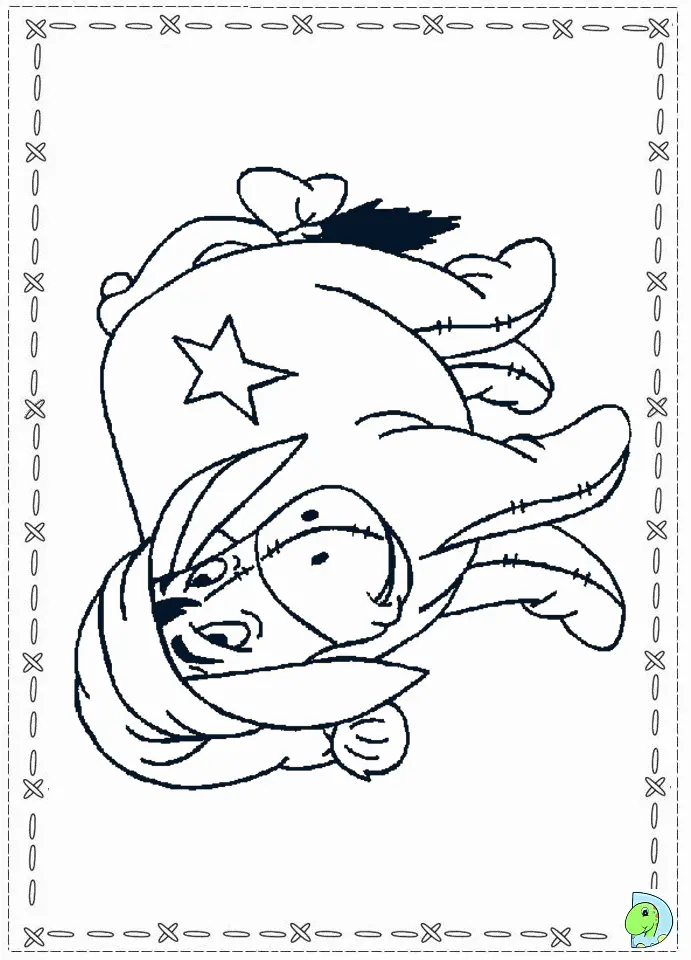 Eeyore Coloring Pages