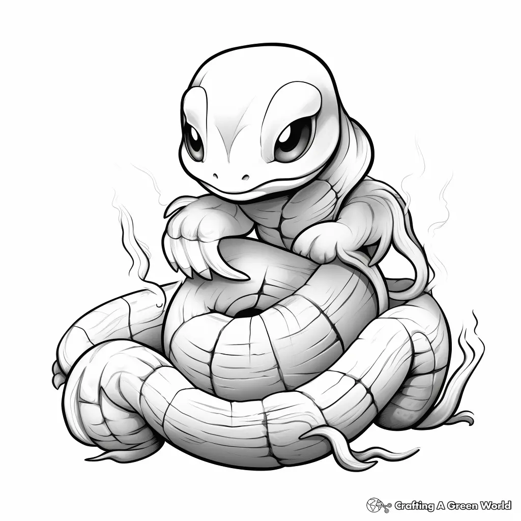 Desenhos de Pokemon Ekans Para Colorir