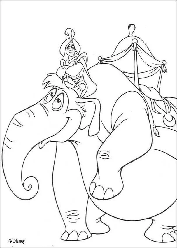 Desenhos de Elephant Para Colorir 45